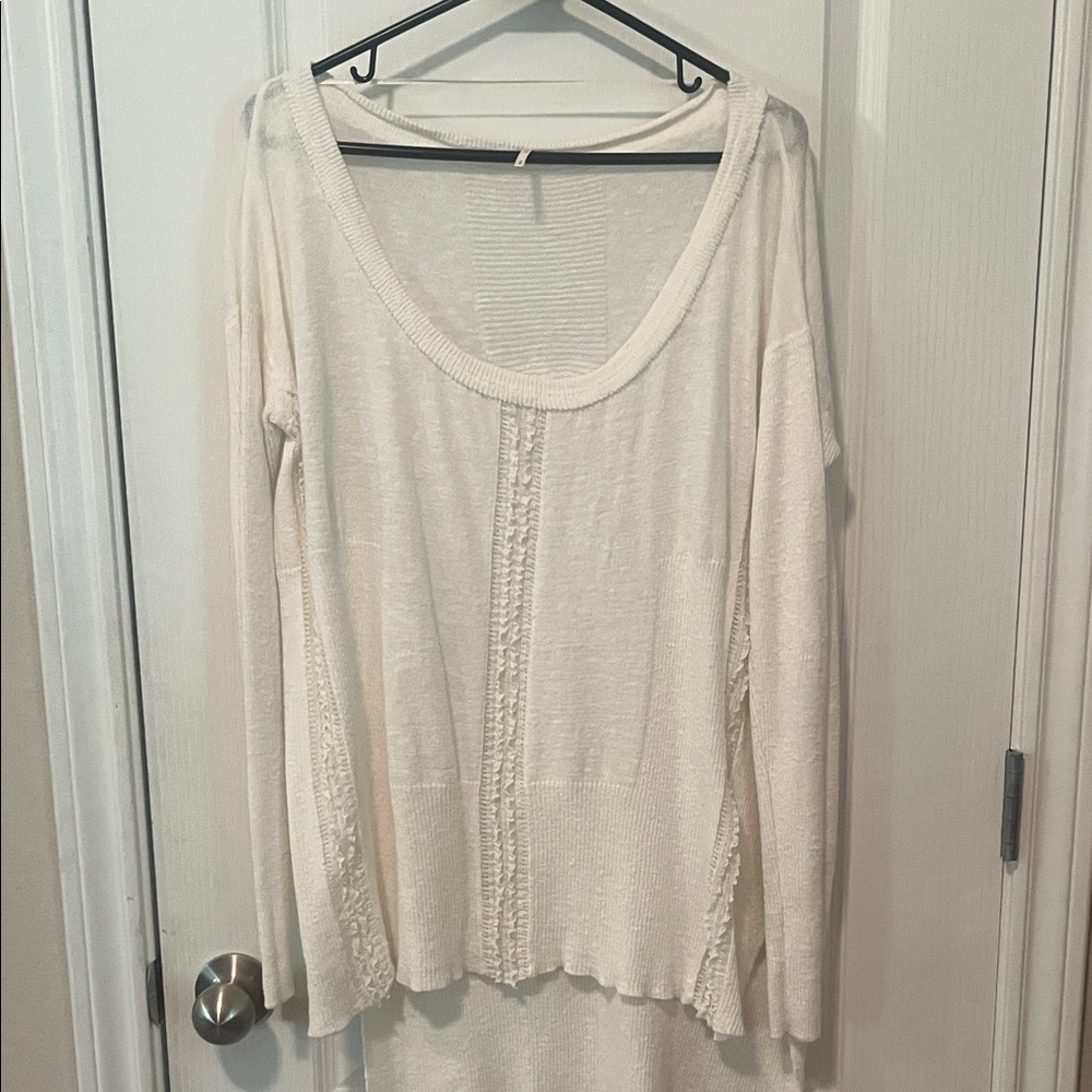 Free People Cream Women's Top